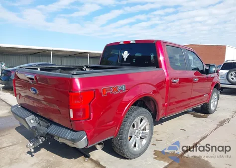 2018 Ford F-150 Lariat z USA, uszkodzony, nr VIN 1FTFW1E11JFC43461